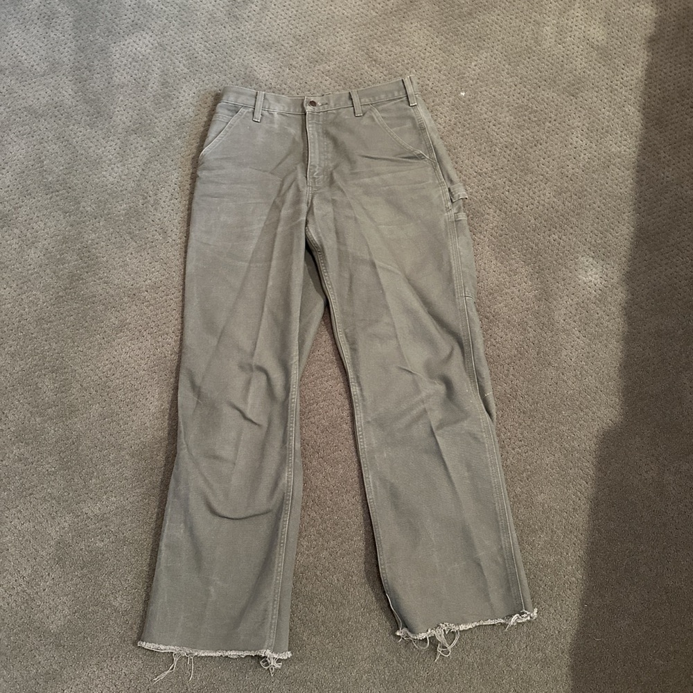 Carhartt green pants